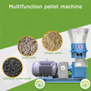 200kg/h Small Poultry Feed Equipment Animal Feed Processing Machine Mini Rabbit Sheep Chicken Animal Feed Pellet Mill Pelletizer