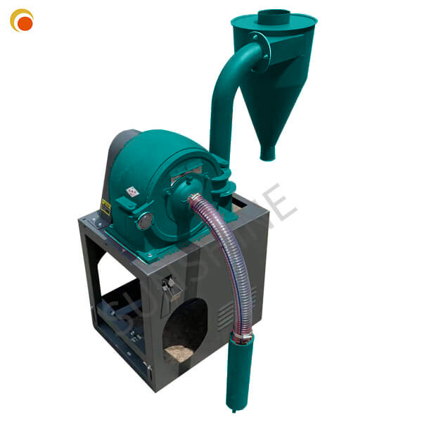 Corn self-priming grinder grain soybean disc mill crushing feed grinder 