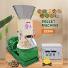 Sunshine Industrial Wood Sawdust Biomass Briquetting Machine and Pelletizer Sawdust Pellet Machine