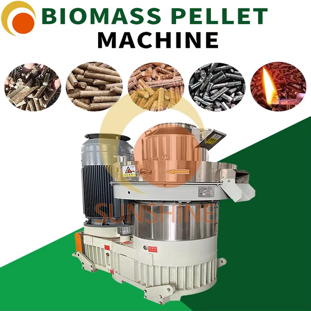 Professional Wood Pellet Machine for Sawdust Biomass High Output Pelletizing Equipment