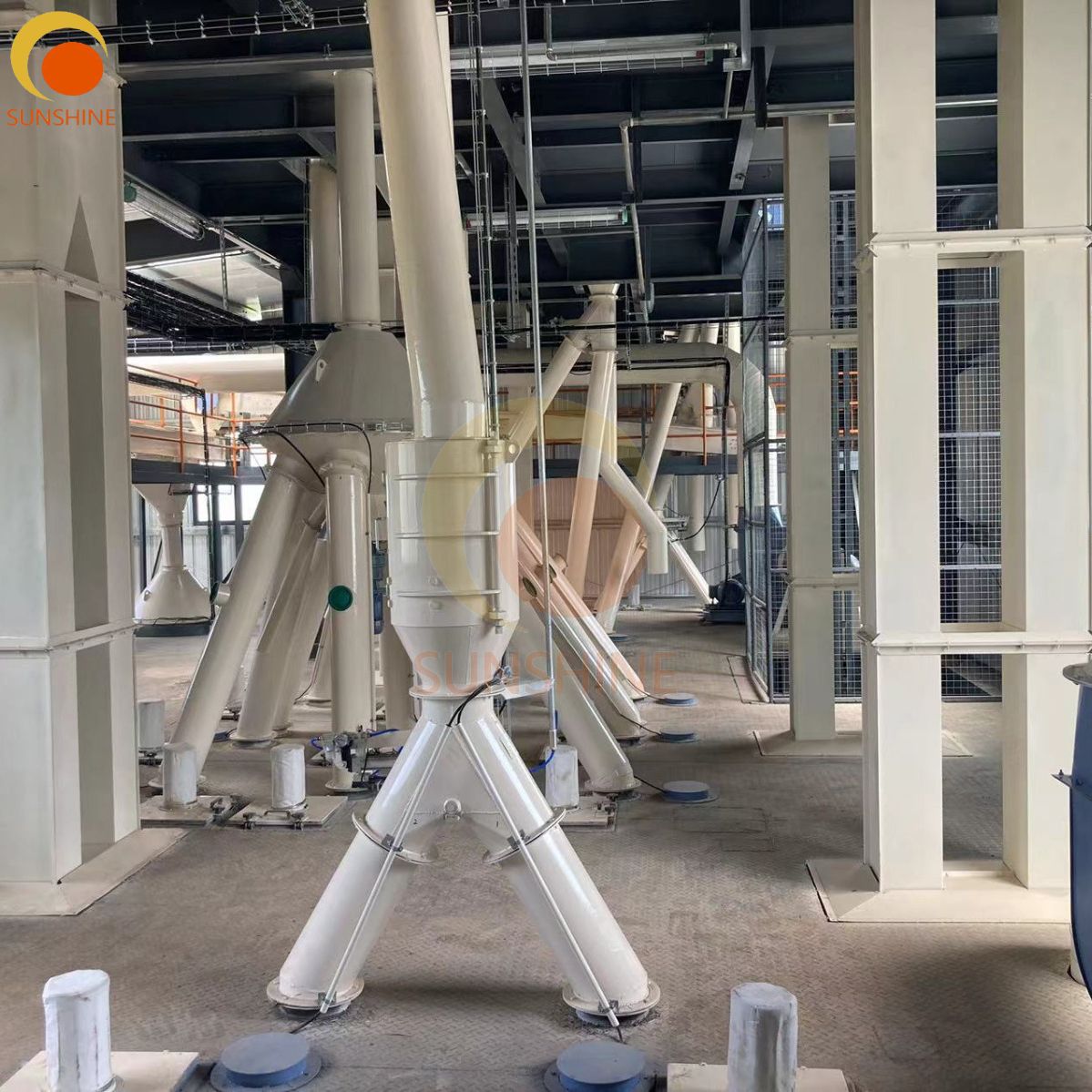 SUNSHINE Industrial SZLH420 Ring Die Feed Pellet Machine Production Line Industrial Feed Pellet System