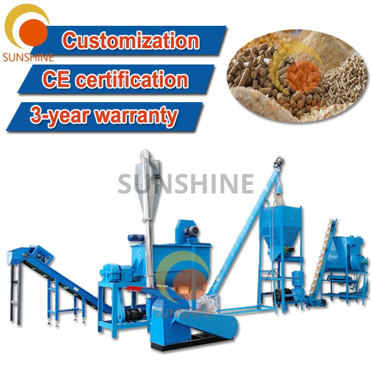 Multi-Function Feed Pellet Machine for Poultry, Livestock and Aquaculture Feed