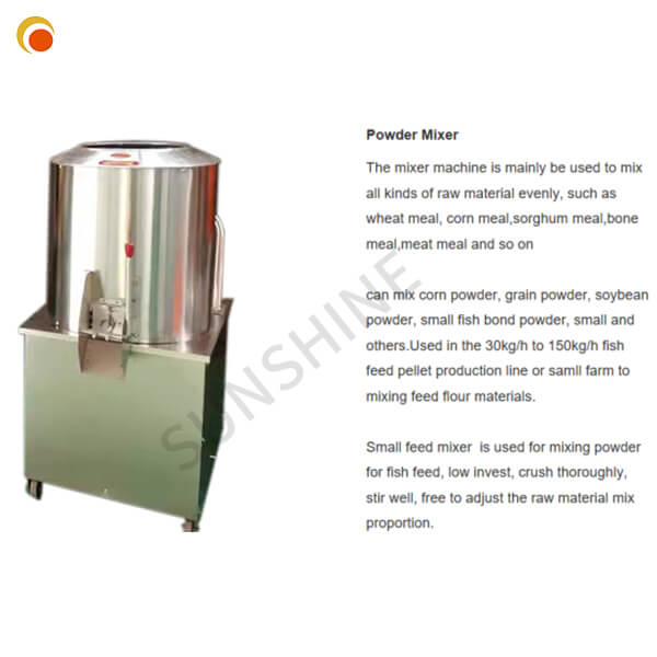120-150kg/h Fish Feed Production Line Floating Fish Feed Granules Making Submerged Fish Feed Machine