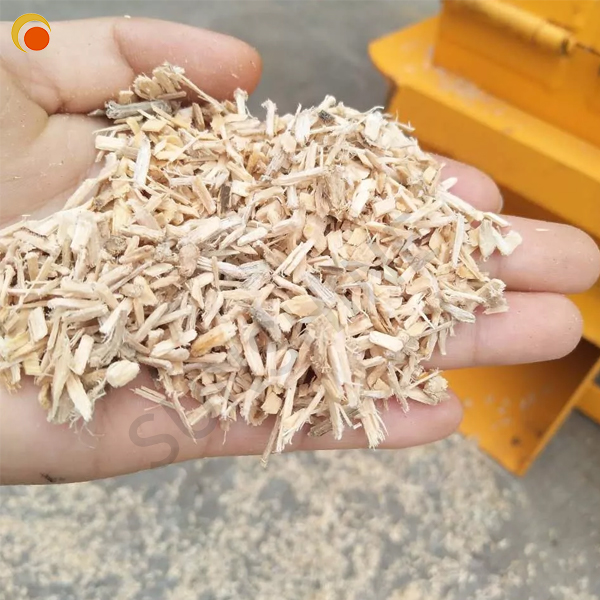 Wood sawdust machine industrial wood shredder / wood shredder