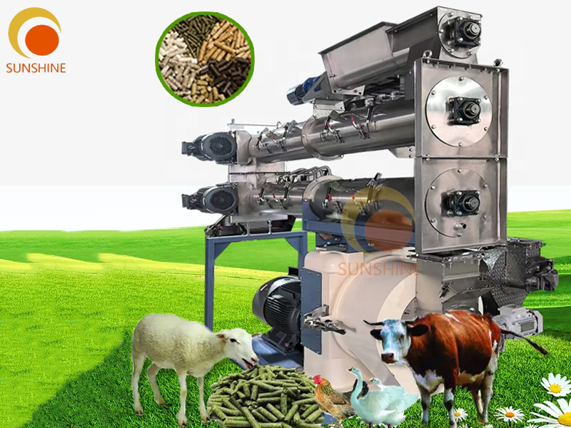 How To Use Feed Pellet Machines To Improve Production Efficiency And Quality——SUNSHINE Industrial