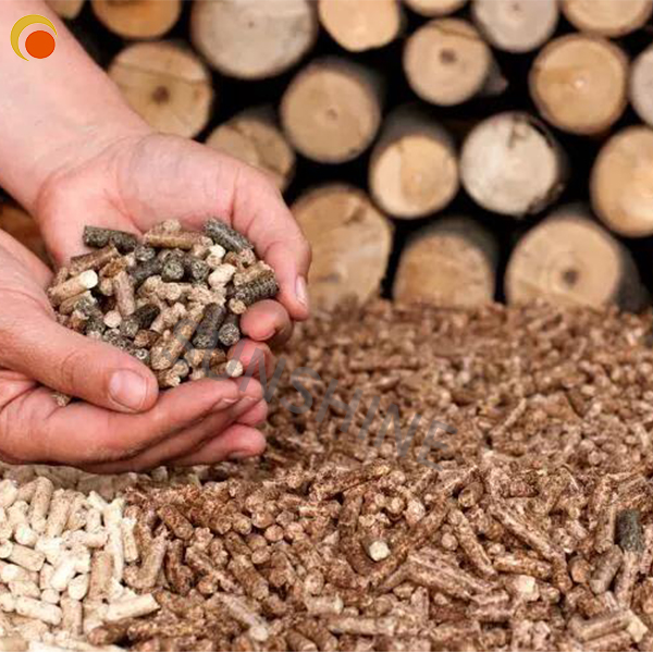 High efficiency rice husk core straw sawdust biomass pellet machine production line ring die sawdust pellet machine