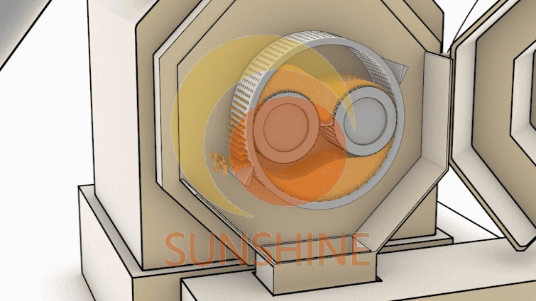 Industrial Ring Die Feed Pellet Mill Machine for Large Scale Feed Production