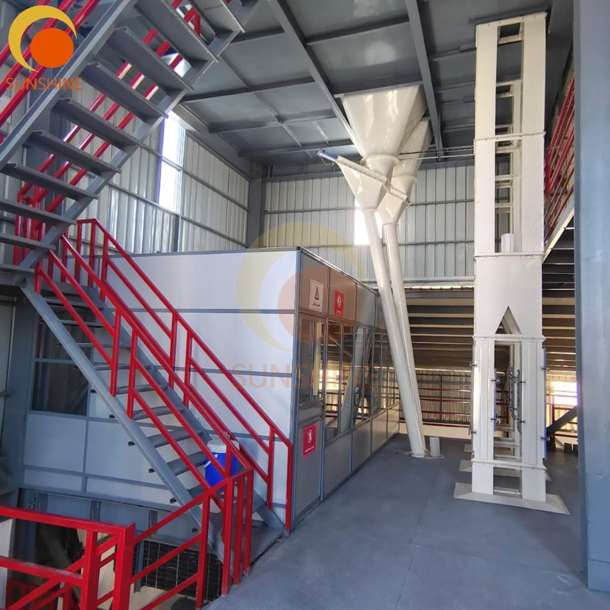 SUNSHINE Industrial SZLH420 Ring Die Feed Pellet Machine Production Line Industrial Feed Pellet System