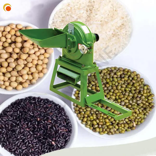 Household Food Grain Wheat Corn Flour Grinding Machinery / Flour Mill Grain Grinder