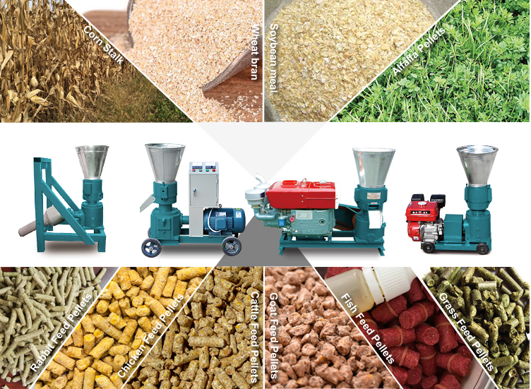 Feed processing machines
