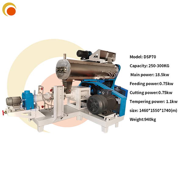 Sunshine Industry Floating Fish Feed Extruder Fish Feed Extruder