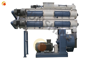 Main components of Sunshine Industrial Ring Die Feed Pellet Machine