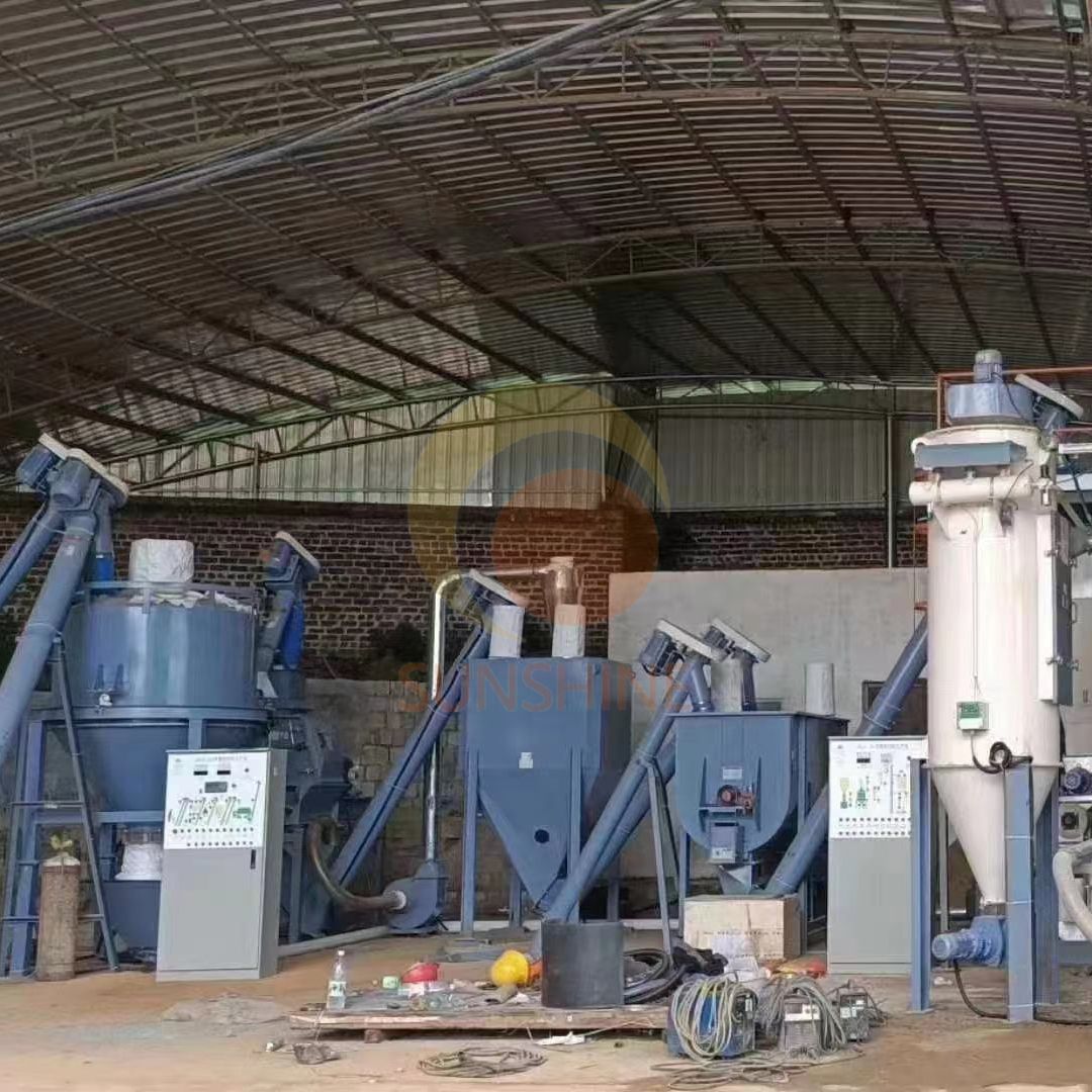 SZLH250 1-2TPH Ring Die Feed Pellet Machine Production Line for Poultry And Livestock Feed