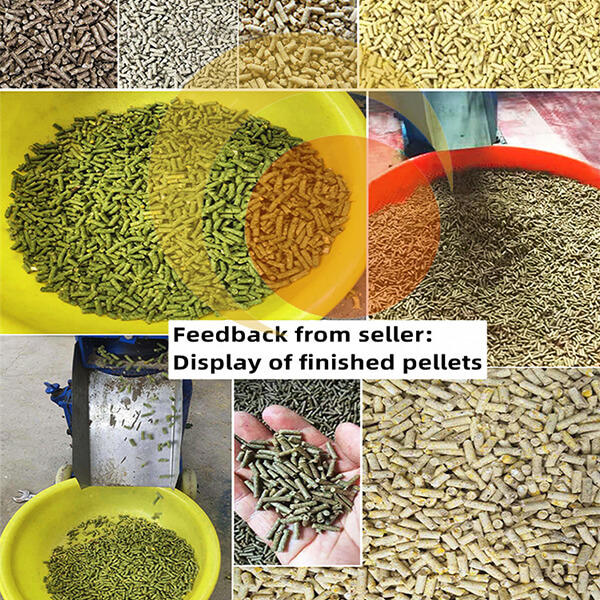 Small Poultry Feed Grinder/Poultry Feed Granulator/Pellet Production Line 500KG/H