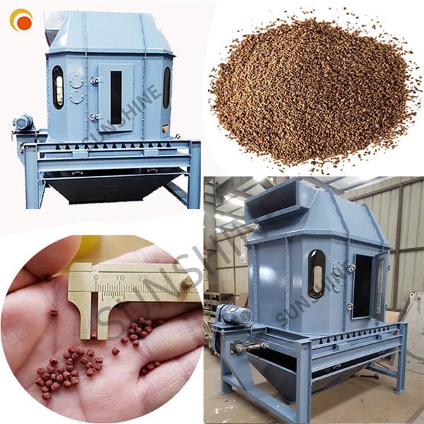 Poultry Feed Pellet Sunshine Industry Counterflow Cooler Cooling Equipment