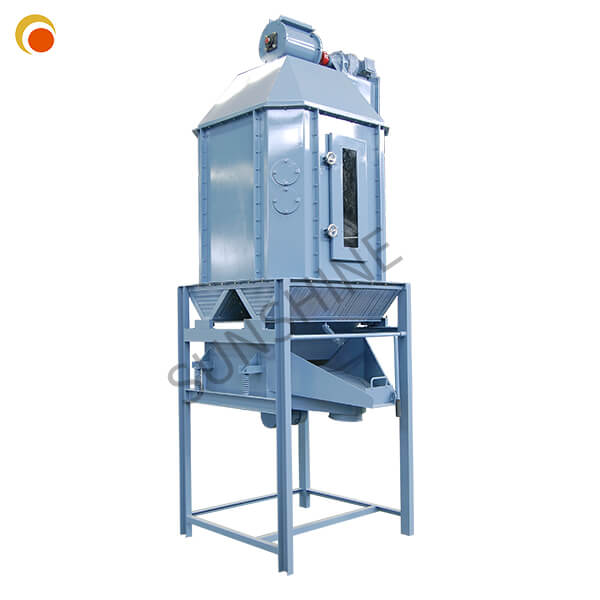 Counterflow Pellet Feed Industrial Cooler Poultry Feed Cooler