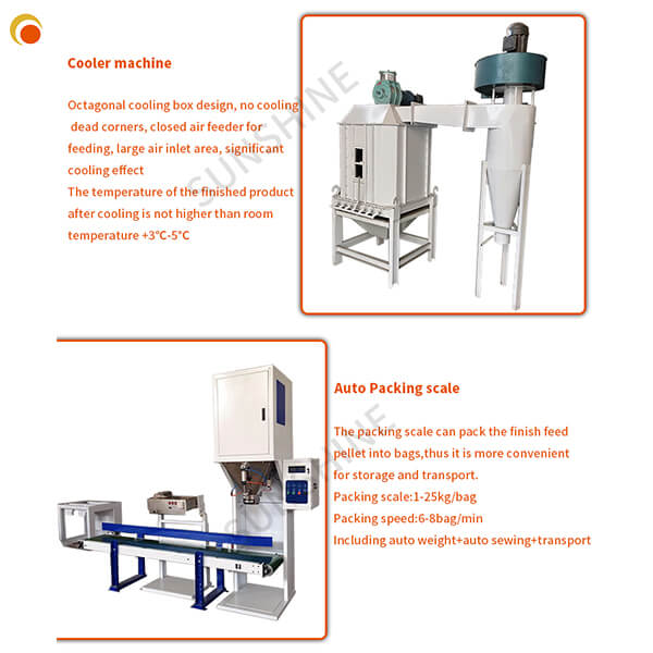 DGP80 200-300kg/h small fish feed production equipment floating fish feed extruder pellet feed production line