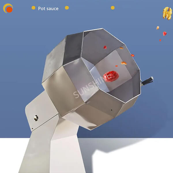 Sunshine Industrial Seasoning Mixer Seasoning Machine Stainless Steel Octagonal Spraying Machine