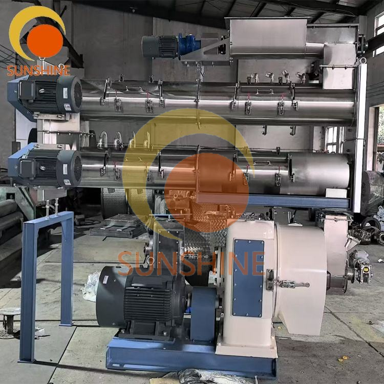 Industrial Ring Die Feed Pellet Mill Machine for Large Scale Feed Production