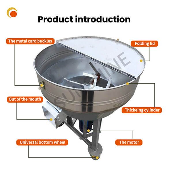 Powder Mixer Stainless Steel 150KG200KG300KG Food Grade Mixer