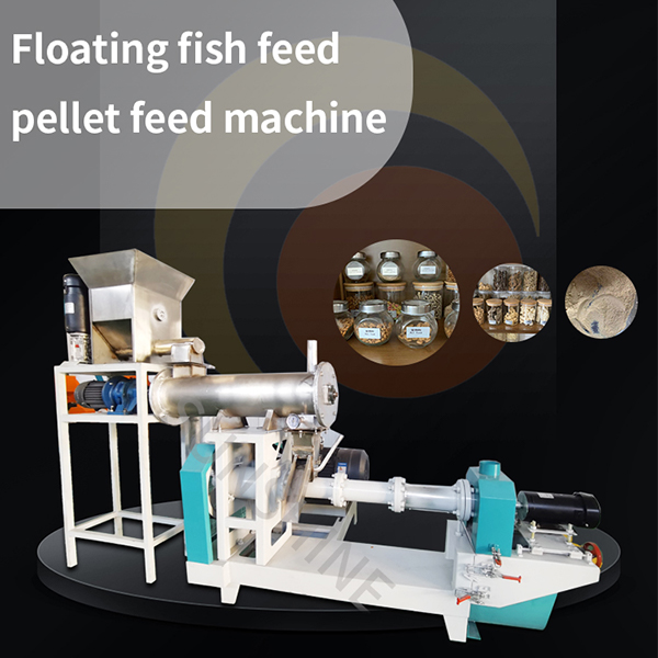 DSP60 Wet Floating Fish Feed Pellet Extruder Animal Food Pellet Machine