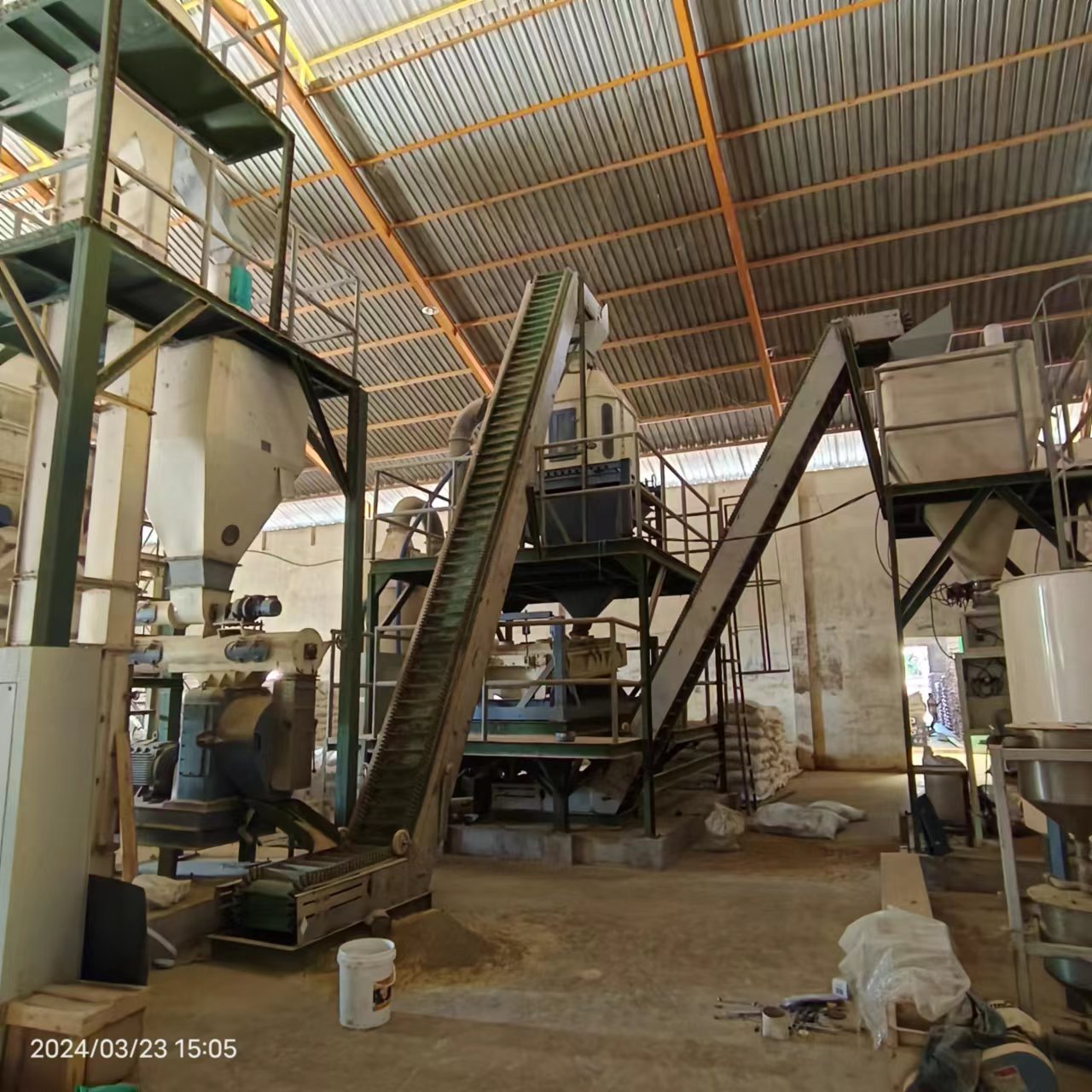 SUNSHINE Industrial SZLH350 Ring Die Feed Pellet Machine Production Line