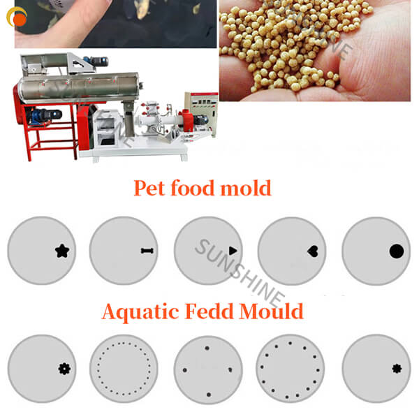 High quality floating fish feed manufacturing plant extruder production line
