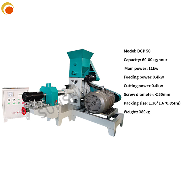 Sunshine Industries Floating Fish Feed Extruder Mill