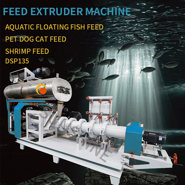 Pet Food Processing Equipment Aquatic Floating Fish Feed Extruder