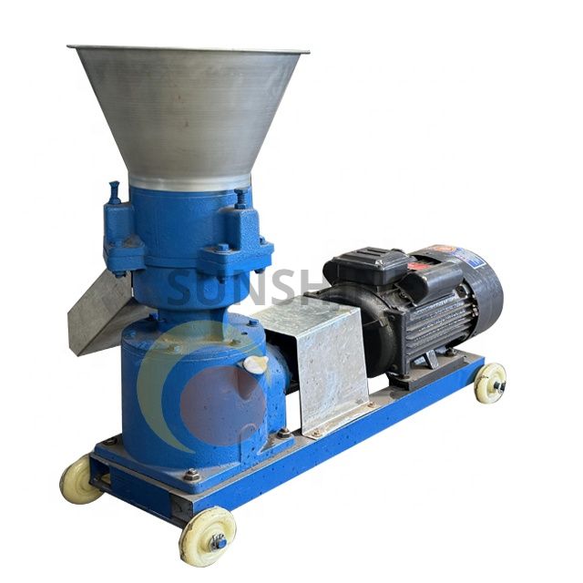 SUNSHINE Industrial Flat Die Feed Pellet Machine for Large-Scale Animal Feed Processing Plant